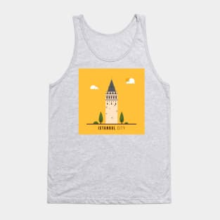 Istanbul city poster Tank Top